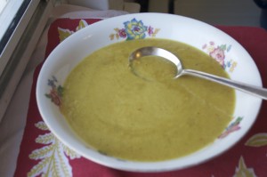 Curried Long Island Cheese Pumpkin Soup