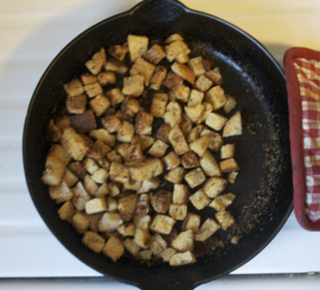 Post image for Crunchy Oven-Toasted Croutons Recipe