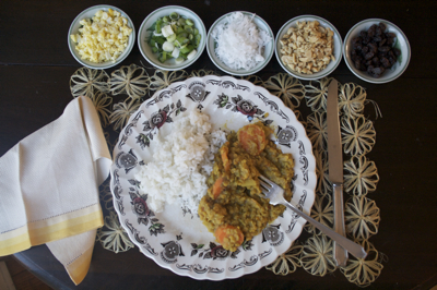 Post image for Gingered Hurry Curry with Red Lentils and Vegetables Recipe