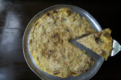 Post image for Roasted Red Pepper and Potato Frittata