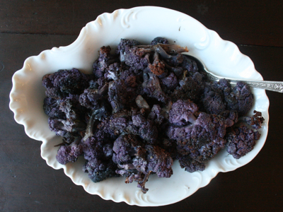 Post image for Slow-Roasted Purple Cauliflower Recipe