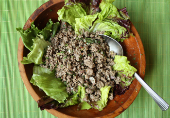 Post image for Laab Spicy Thai Beef Salad Recipe