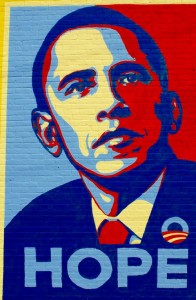 Photo: Obama Hope Mural