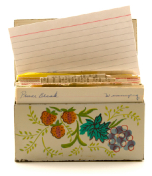 recipe box