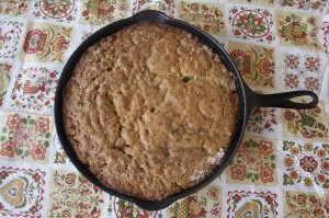 Check bread after 30 minutes and remove from oven as soon as inserted toothpick comes out clean. 