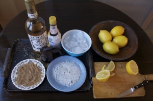 Brandy Sour mixings