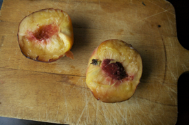 split-peaches