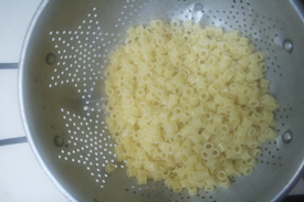pasta-in-sieve
