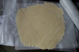 rolled-crust-wax-paper
