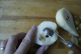 coring-pears