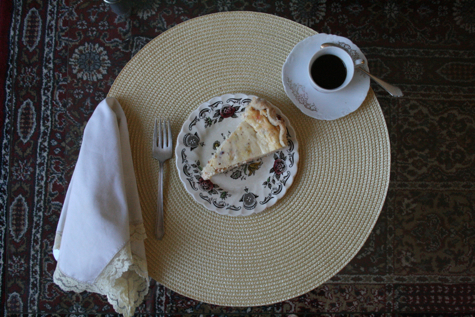 Copywriters Kitchen Ricotta pie-and-coffee
