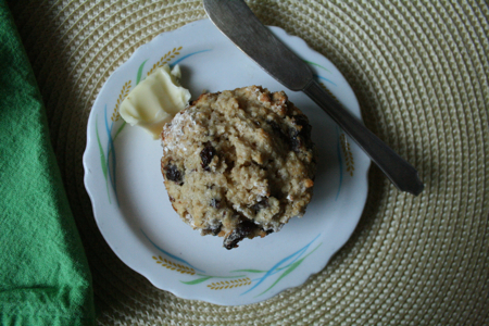 muffin-with-butter
