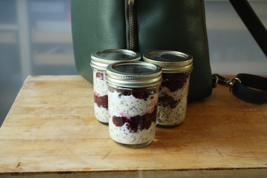 Overnight Oats Container 2 Tier Breakfast On the Go Cups with Lid and Spoon  Portable Yogurt