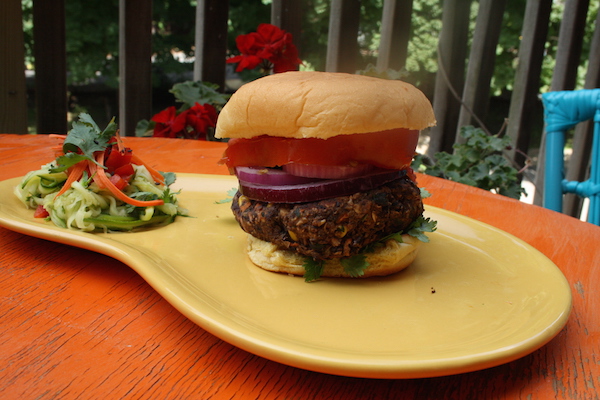 Black bean burger